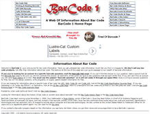 Tablet Screenshot of barcode-1.net